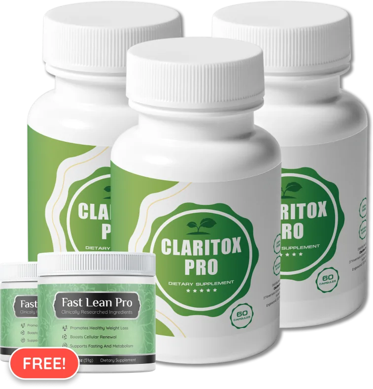 Claritox Pro 3 bottles β 90-day supply