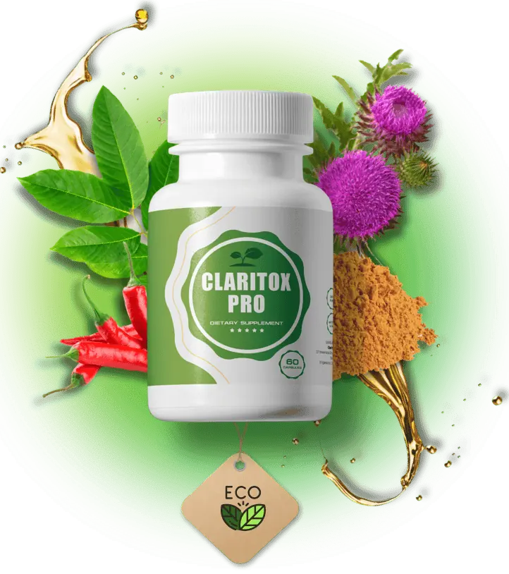 Claritox Pro supplement bottle β official product image